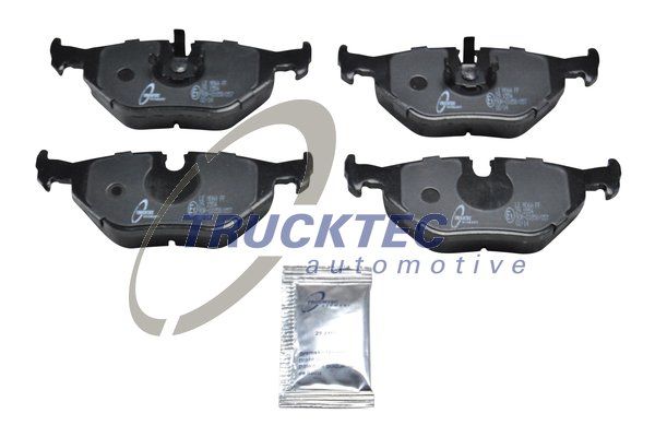 TRUCKTEC AUTOMOTIVE Комплект тормозных колодок, дисковый тормоз 08.35.007